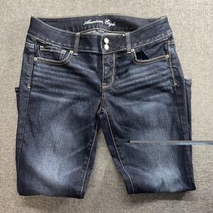 American Eagle Outfitters Dark Wash Cropped Jeans